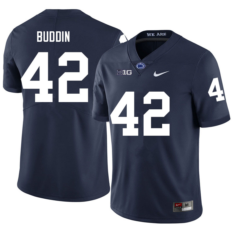 NCAA Nike Men's Penn State Nittany Lions Jamari Buddin #42 College Football Authentic Navy Stitched Jersey PLP1098EI